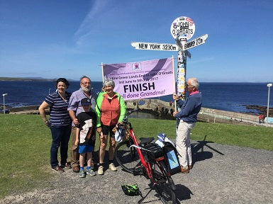 Update from Christine - Lands End to John O'Groats Charity Ride