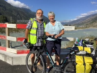 Christine and Hugh's adventures - Switzerland to the Mediterranean!